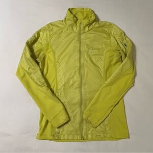 Marmot Medium Weight Jacket Neon Green Yellow Size Medium